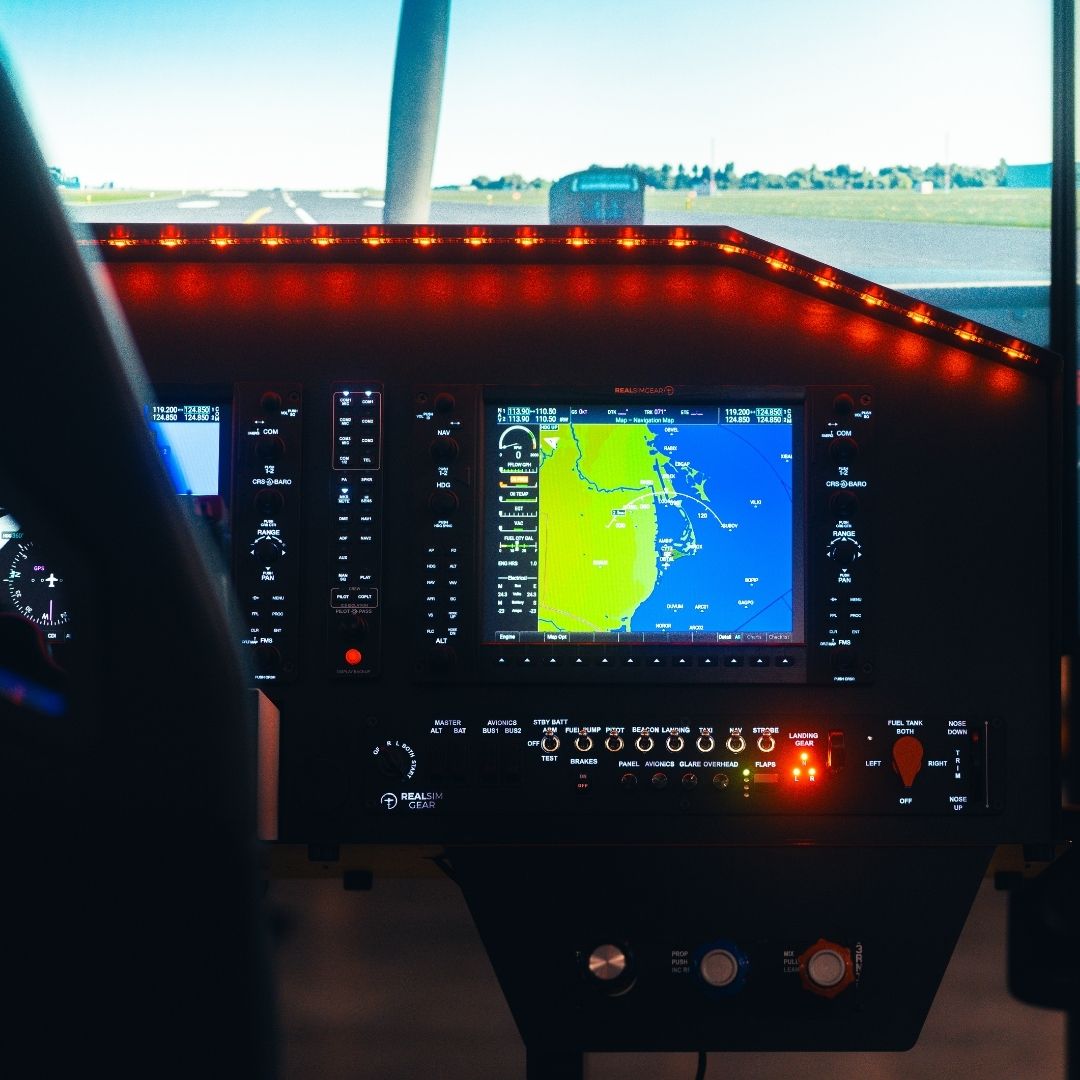 Flight Simulatorセット P1 Cessna Sim Turnkey Flight Simulator – Podium1Racing
